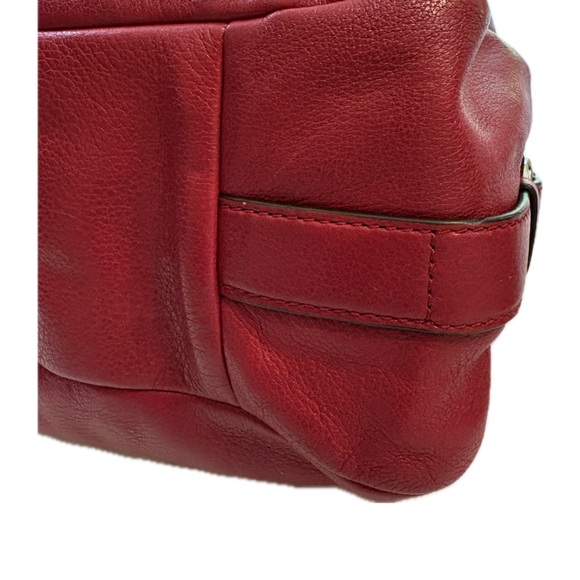 Coach Madison Sophia Satchel (or similar carryall) red leather (like new) - Picture 3 of 10